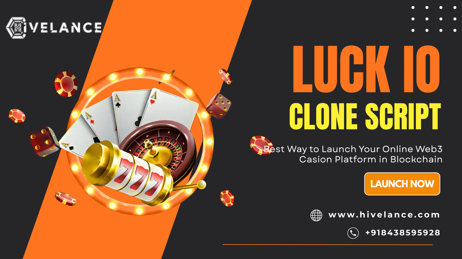 Next-Gen Web3 Casino Development with Luck.io Clone